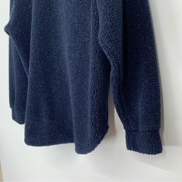 Vintage Art Unlimited Sportswear Embroidered Cardinal Sherpa Cardigan Sweater - Picture 12 of 16